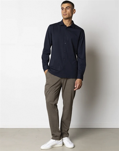 Clean Cut Copenhagen - Clean Formal Stretch Skjorte - Navy
